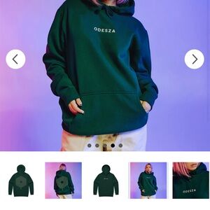 Odesza embroidered maze hooodie